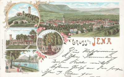 Schützenbrücke - GRUSS aus JENA
