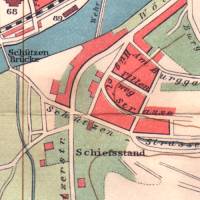 Stadtplan-Ausschnitt von Abb. 3 - Sch&uuml;tzenhaus